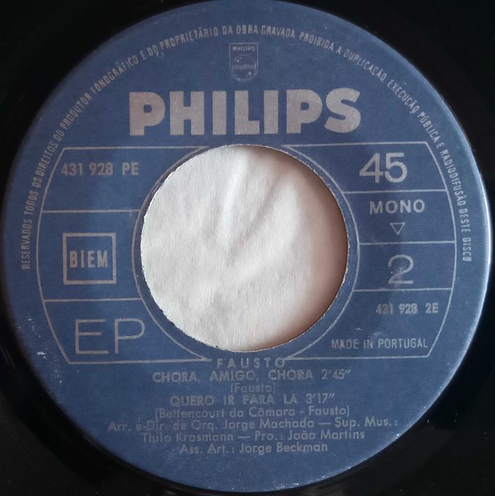 Fausto	- - - - -	Hora Que Passa	- - - - -	EP