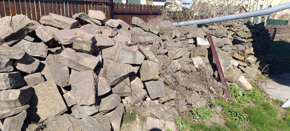 Камінь бутовий для огорож чи фундаменту