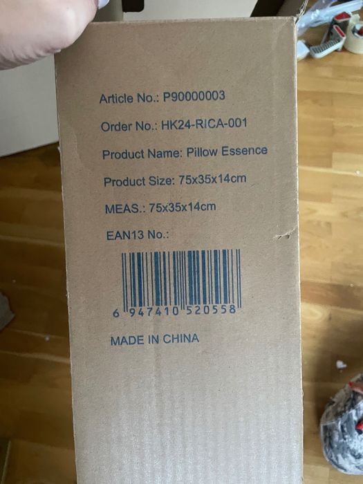 MLILY poduszka ortopedyczna 75x35cm