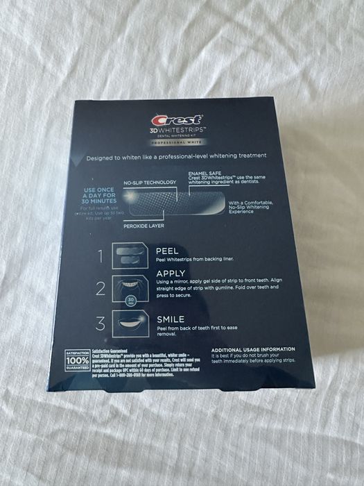 Paski wybielające crest x40 USA