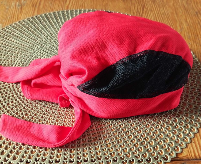 Mybike bandana rowerowa, czerwony, rozm. L