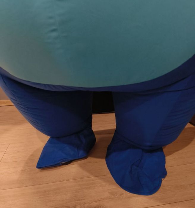 Gigantyczny kostium nadmuchiwany Stitch 2,5 m z baterią h