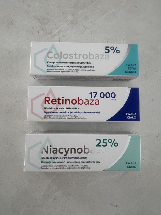 Colostrobaza + Niacynobaza + Retinobaza /zestaw