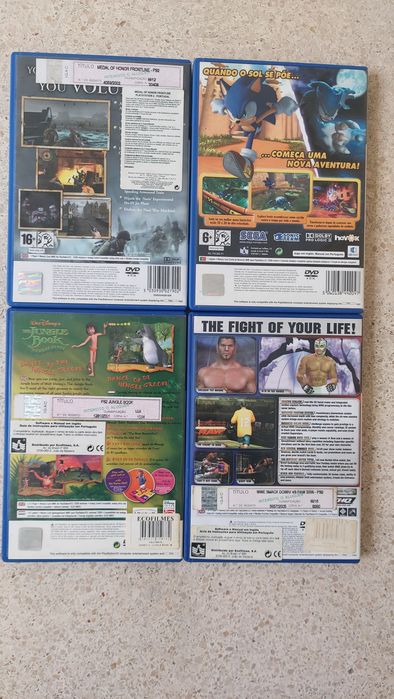 4 Jogos Playstation 2