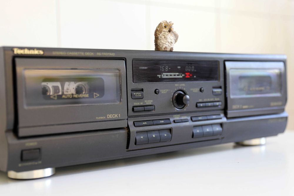 Technics RS-TR373MK2 Duplo deck cassetes autoreverse