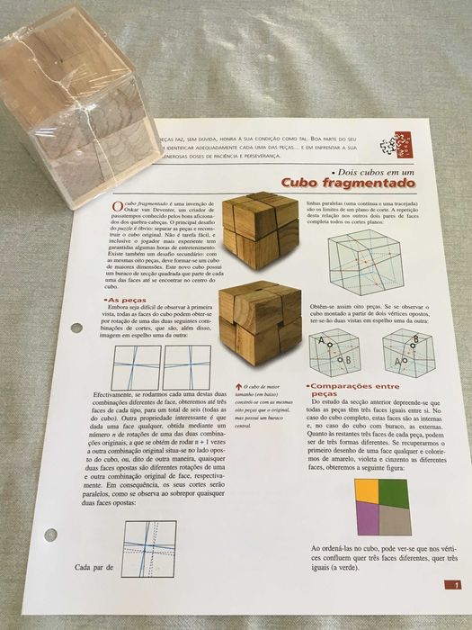 Jogos de engenho com fascículo