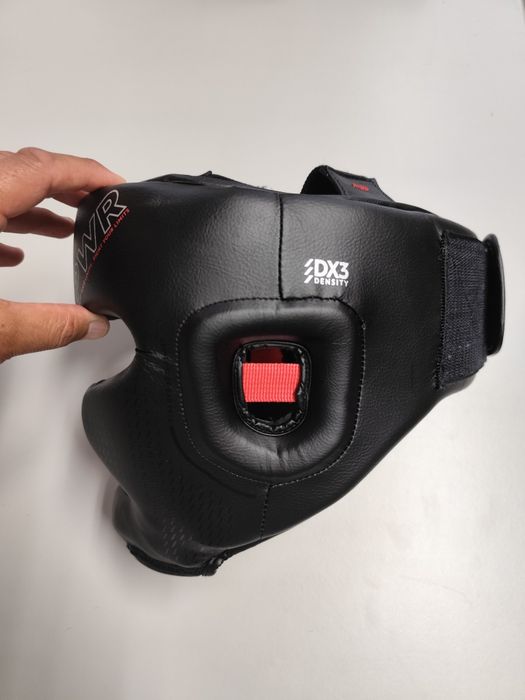 Capacete de boxe