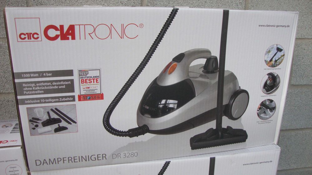 Пароочисник 3653 пароочиститель 3280 Ручний Пароочисник Clatronic