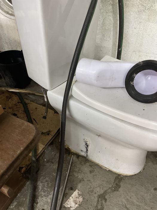 Vertical toilet with automatic flush system486108017785589761
