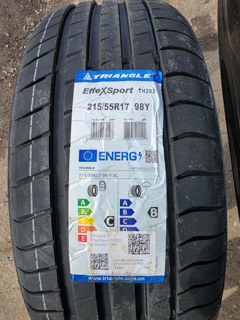 Шина Triangle EffeXSport TH202 215/55 R17 98Y XL FR, усі розміри!!!