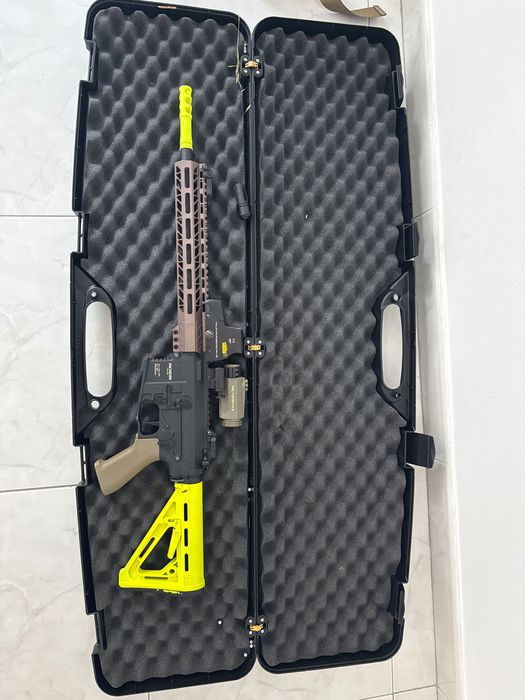 Kit Airsoft completo – Rossi Sentinel Kappa 12" + acessórios – 340€