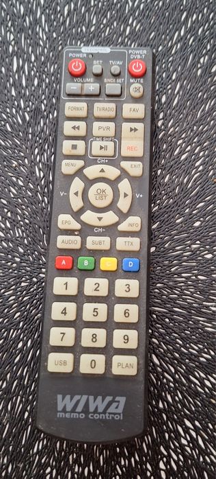 Pilot do dekoderow tv naziemnej