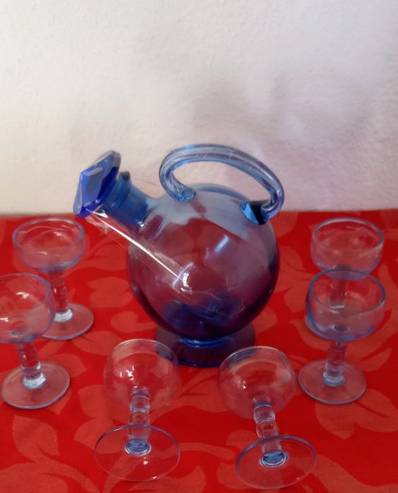 Conjunto de cristal murano lindo