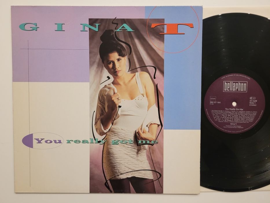 GINA T.  - You Really Got  Me  - album 12" - winyl Euro Disco