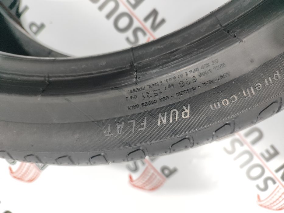 2 pneus semi novos 255-40R18 Pirelli RFT - Oferta dos Portes