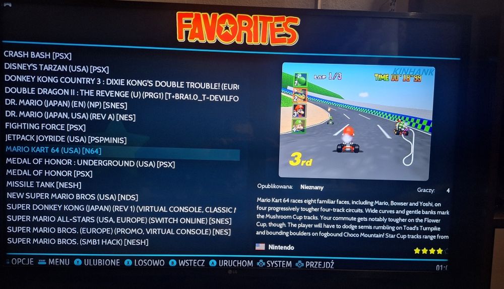 Super consola x  emulator pegasus sega atari n64 psp i wiele innych..