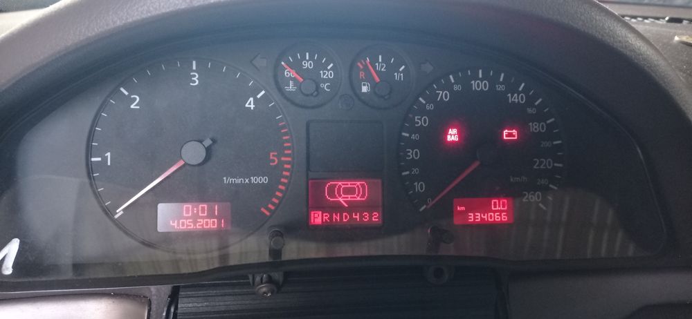 Audi a4 b5 1.9 TDI licznik