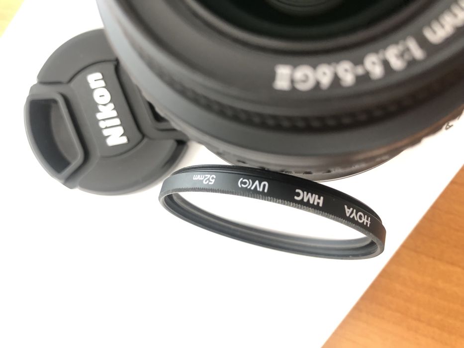 Nikon D3200 + cartao memoria + bolsa LOWEPRO + protetor lente