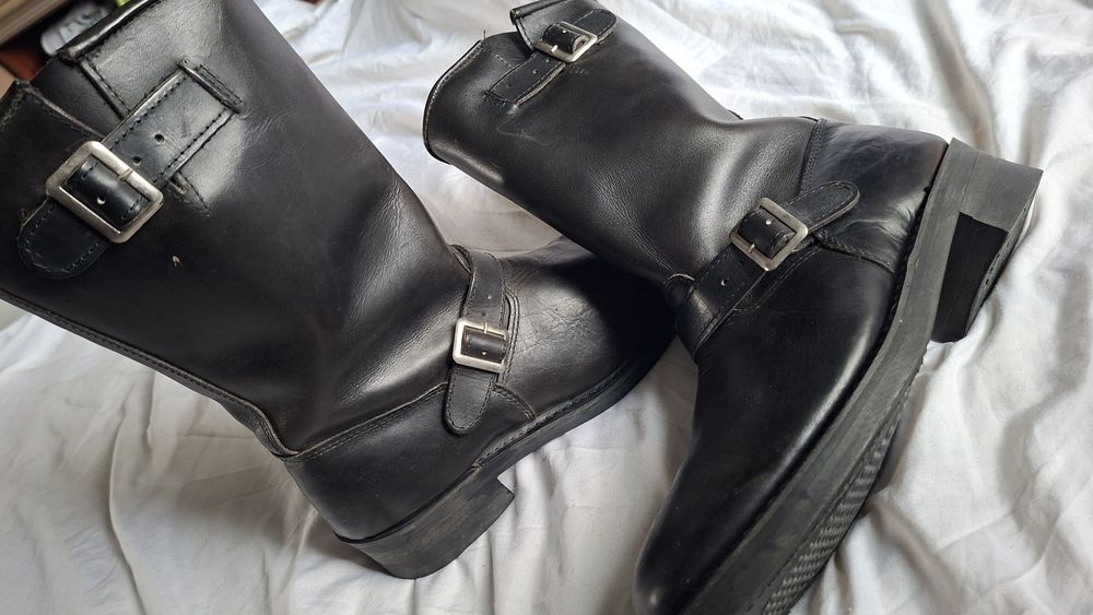 Ботинки, кожа, 44