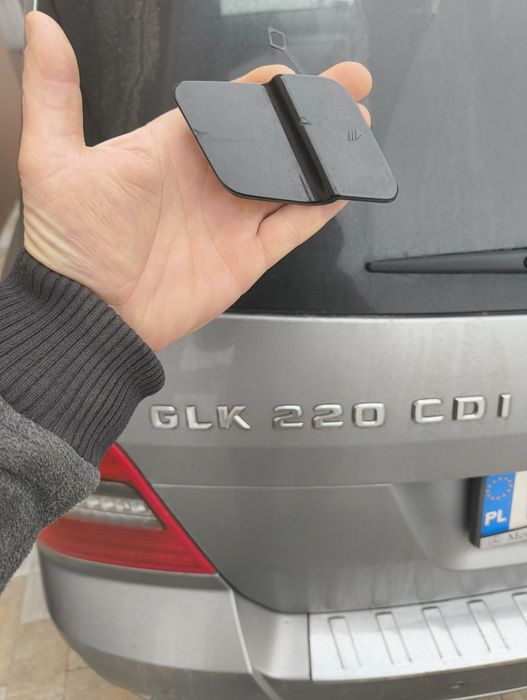 Zaślepka haka zderzaka Mercedes glk przód