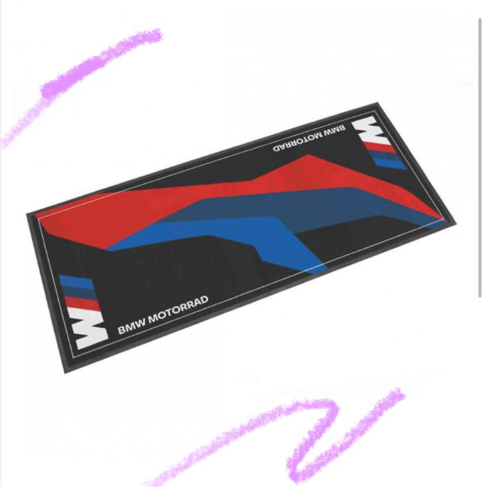 Килимок під мотоцикл BMW 250×105 см оригінал 77025A5F058