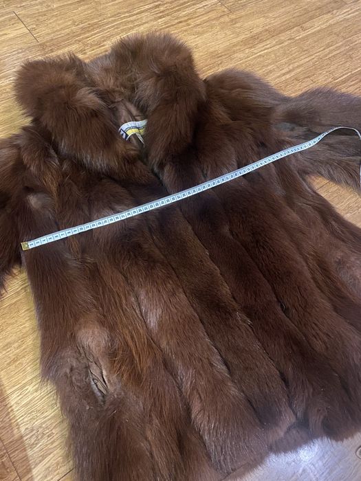 Futro naturalne z lisa