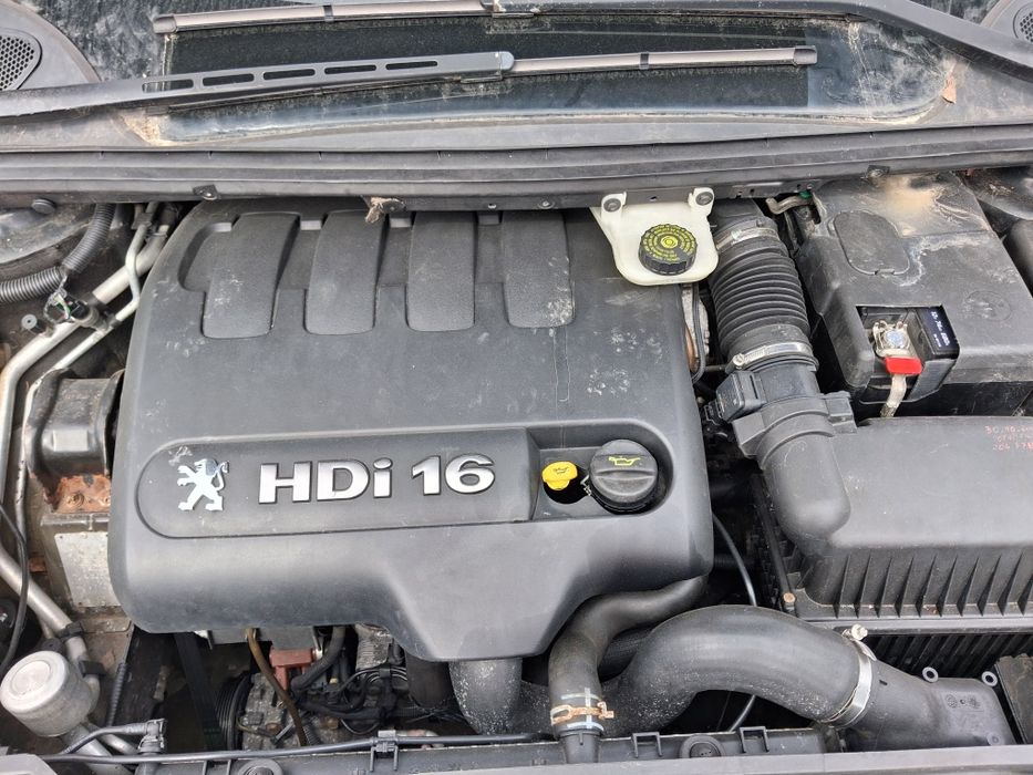 Czarny Peugeot 307 SW