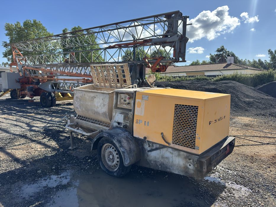 Putzmeister SP11 Bomba de Projetar/Rebocar