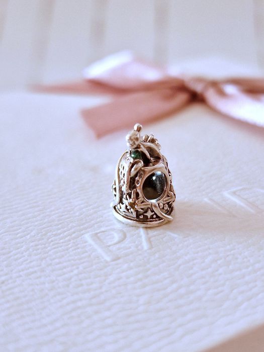 Contas Originais da Pandora Coração Sininho Disney Clip Globo Mundo Murano Tiara Corrente Segurança
