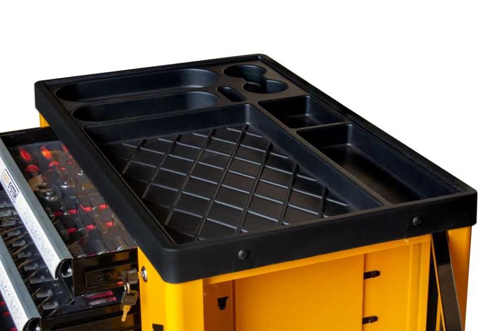 Wózek warsztatowy narzędziowy szafka narzędziowa z wyposażeniem