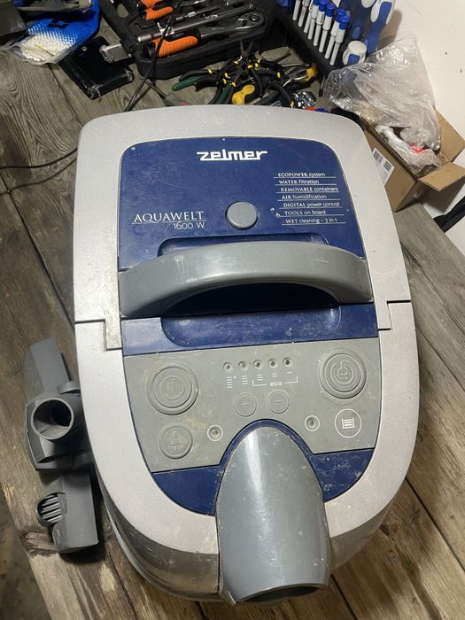 Odkurzacz Zelmer Aquawelt 1600 W – sprawny, BEZ WĘŻA
