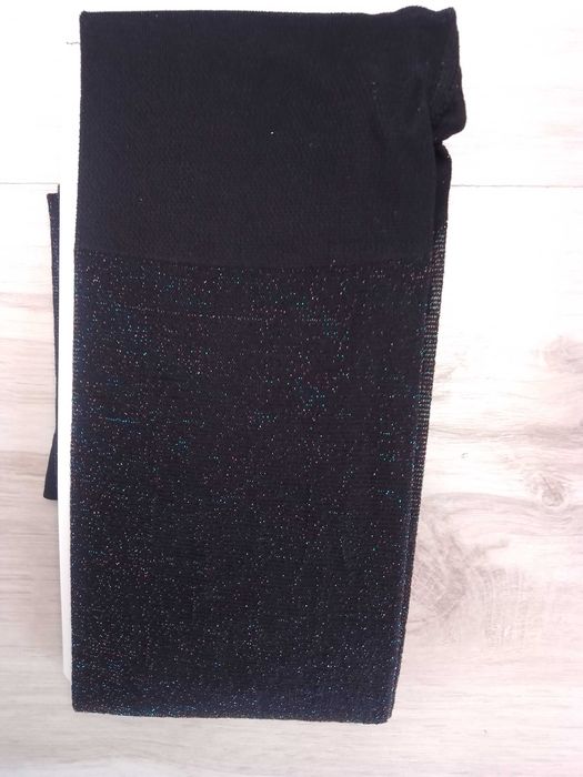 Piękne Rajstopy błyszczące 2szt 110-116cm