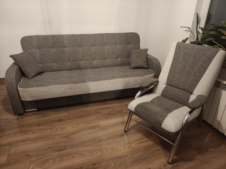 Sofa z fotelem - komplet