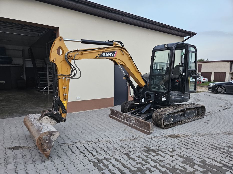 Minikoparka SANY SY50U koparka gąsiennicowa 5.3 tony