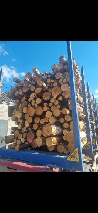 Drewno opałowe Kominkowe metry wałki do pieca