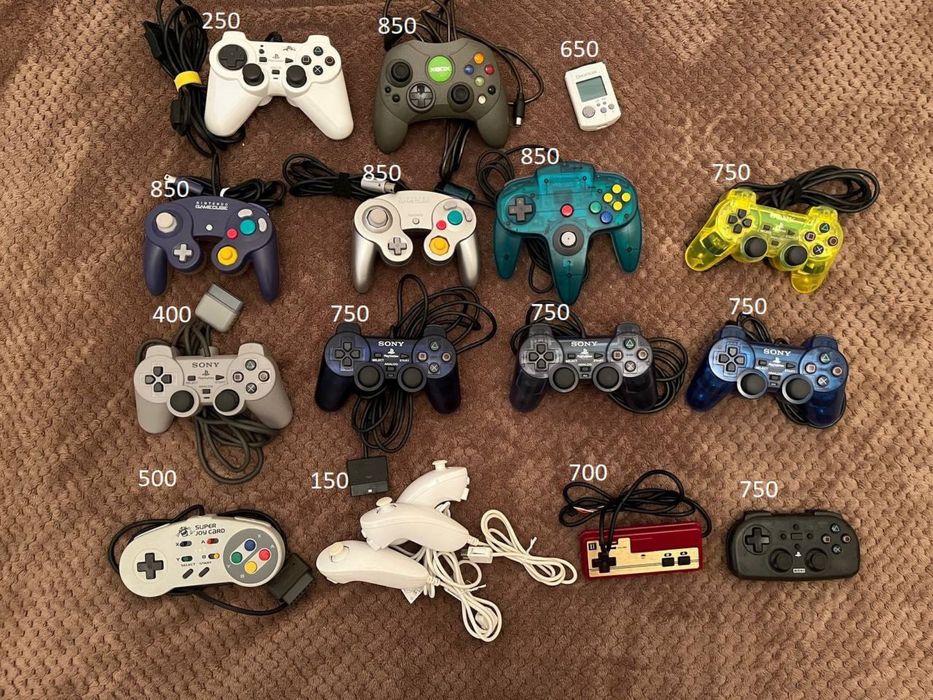 Джойстики геймпади sony pkaystation nintendo gamecube wii 64 xbox