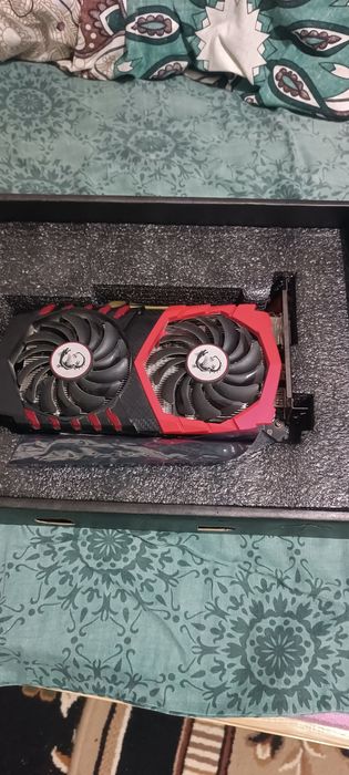 1050 ti Gaming X в хорошем состоянии