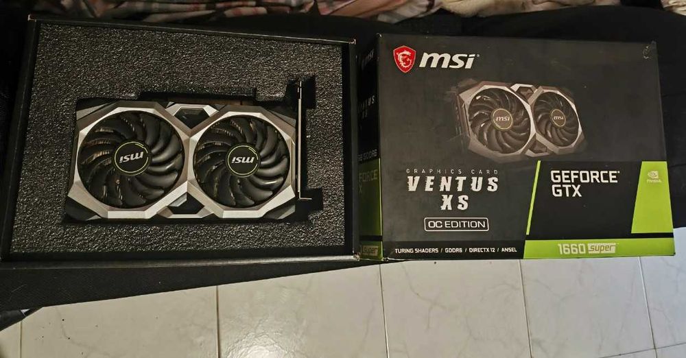 Placa gráfica MSI 1660 SUPER OC como nova