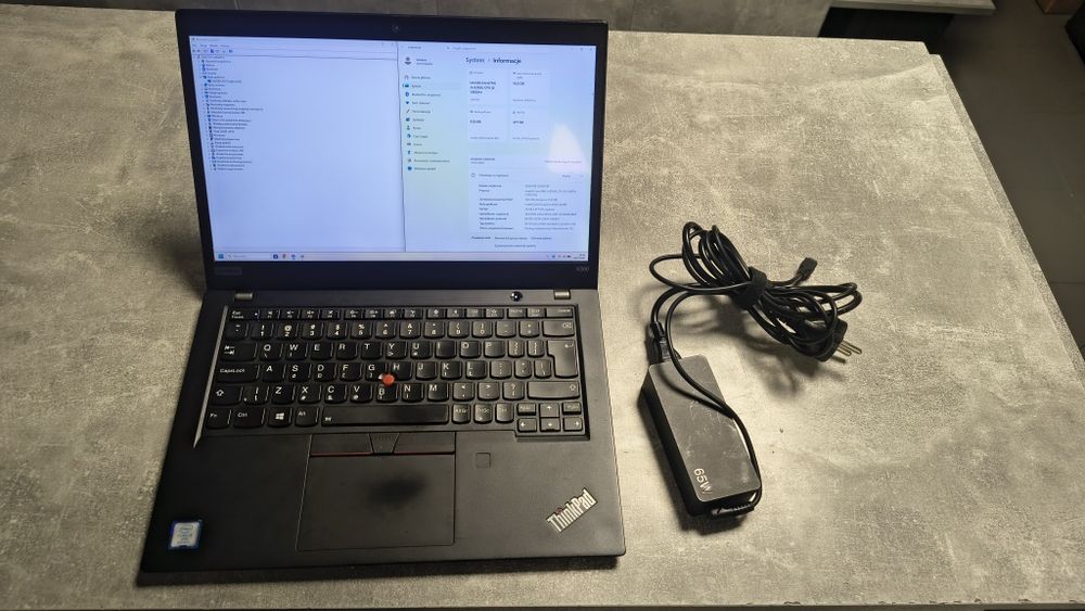 Laptop lenovo thinkpad x390 i5 8th, 16gb, 512gb m. 2, fullhd dotyk ips, w11