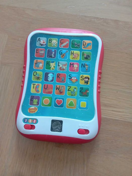 Tablet edukacyjny literki litery Smily Play