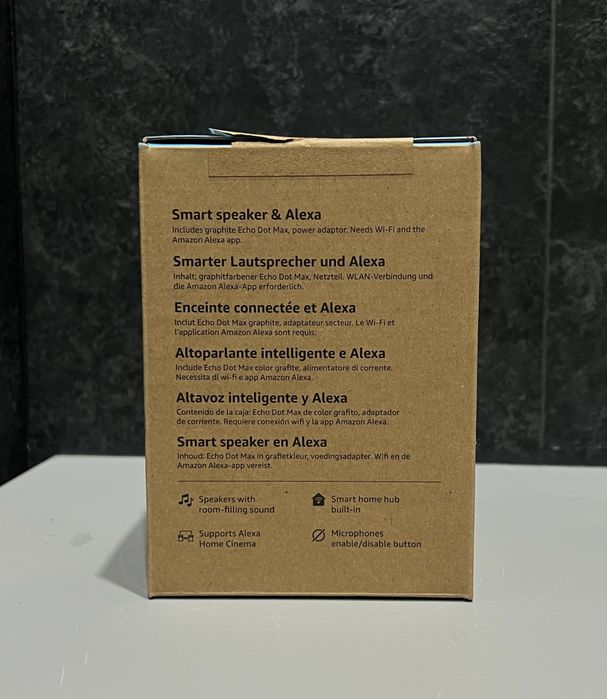 Портативна колонка Amazon Echo Dot Max Graphite
