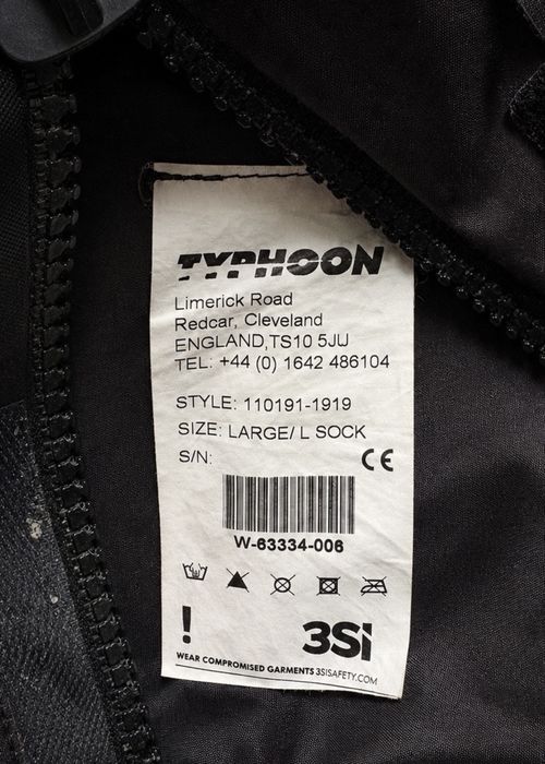 Suchy skafander Thypoon Spectre