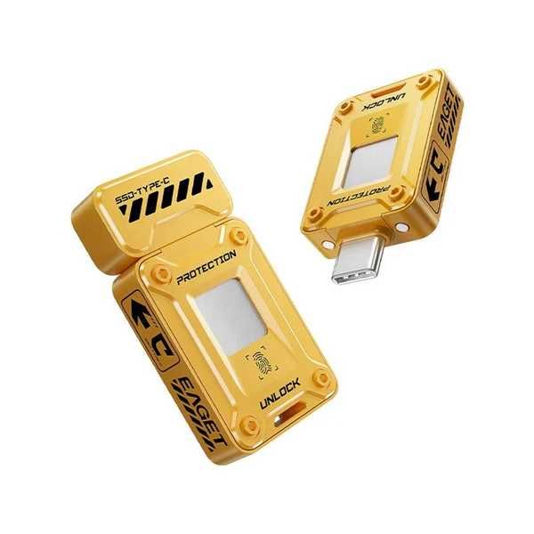Флешка з шифруванням та відбитком пальця 256GB | USB EAGET FU80 256GB (560Mb/s) Fingerprint USB 3.2 Gen 1