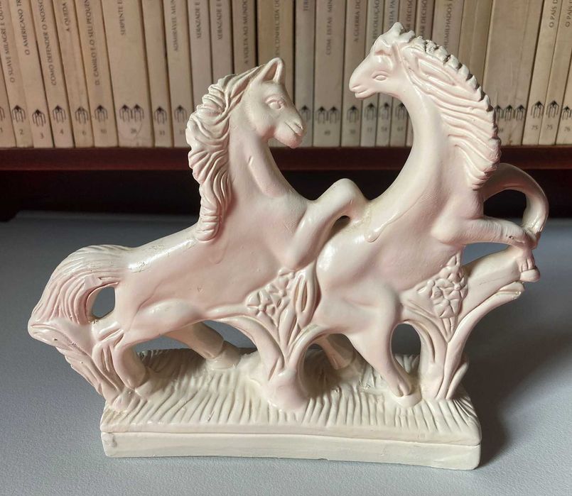 Figura Decorativa Cavalos