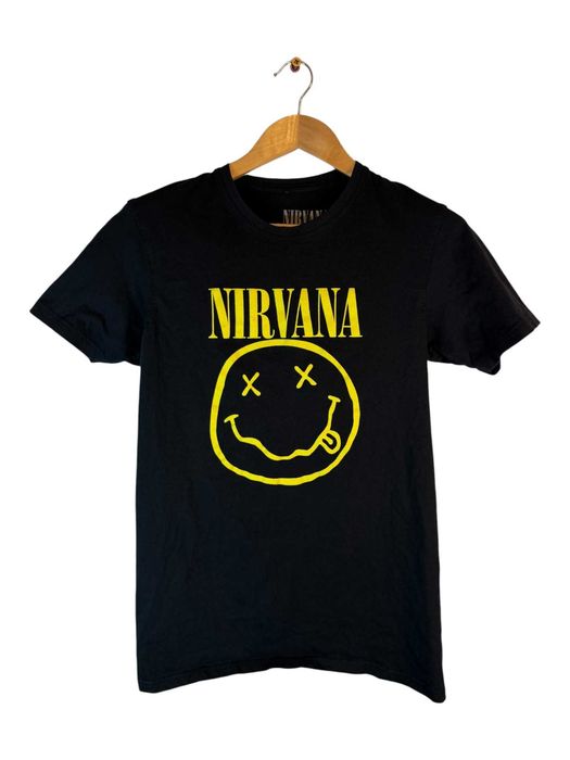Koszulka Nirvana czarna z dużym logiem s