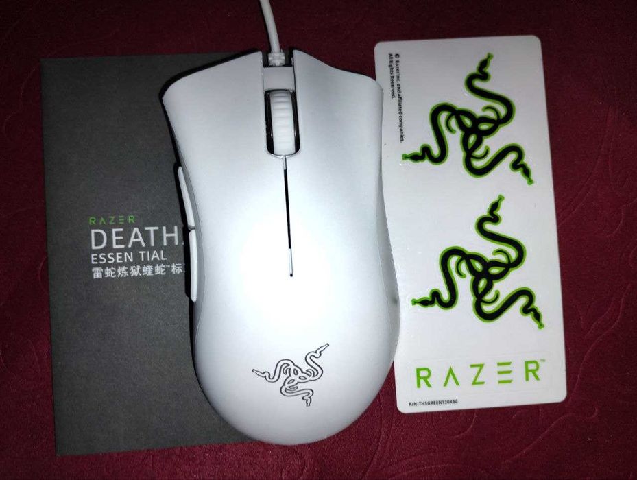 Ігрова миша Razer DeathAdder Essential White (RZ01-0385)