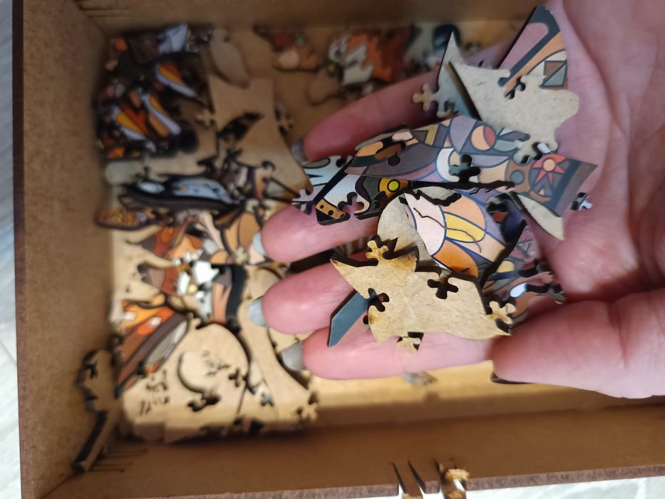 Drewniane puzzle ECO