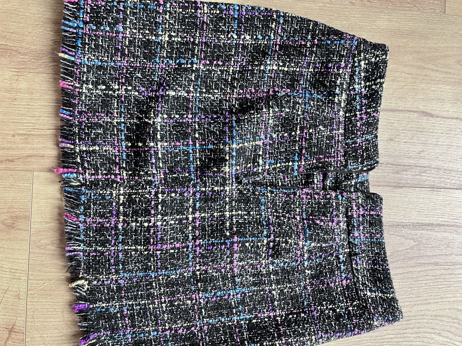 Spódnica mini czarna colloseum 38, ala boucle