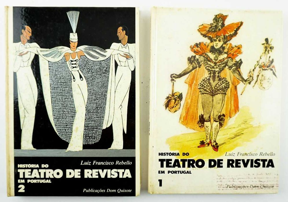 História do Teatro de Revista em Portugal, dois volumes bom estado