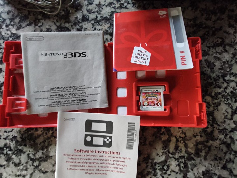 Nintendo 3ds xl com jogos